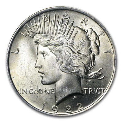 1 x USA Peace Silver Dollars - Date Our Choice