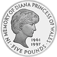 1999 £5 - Diana Memmorial