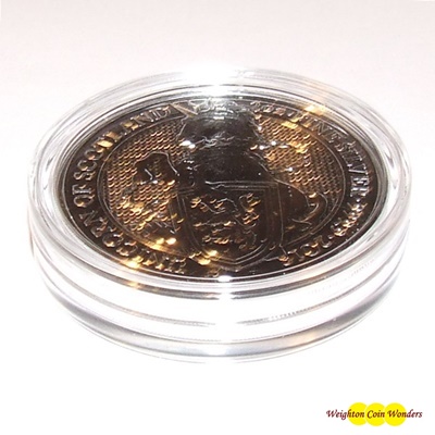 39mm Double Thickness - for 2oz Queens Beast. - Click Image to Close
