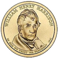 2009 (P) Presidential $1 Coin - William Henry Harrison